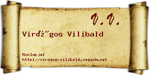 Virágos Vilibald névjegykártya